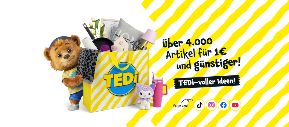 Anteprima del Volantino TEDi con Offerte e Promozioni